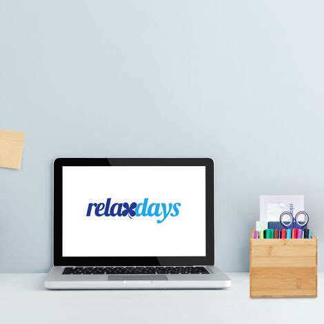 Relaxdays Organiseur De Bureau Compartiments Bambou Hxlxp