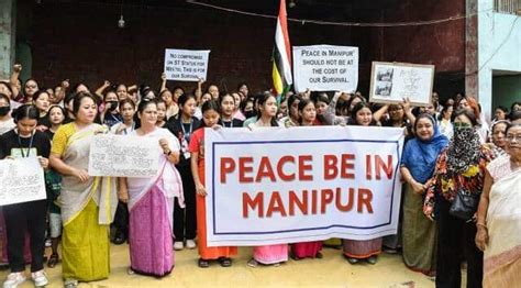 Manipur Violence Meitei Women Arrive In Delhi Demand Solution From Pm