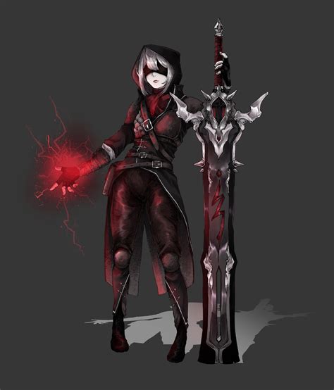 Stella Wikol - Bloodhunter - D&D Character Design