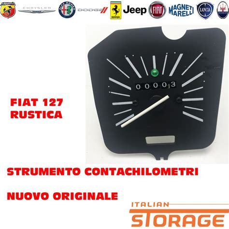 4447784 Fiat 127 Rustica Strumento Contachilometri Nuovo Originale 4447784