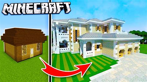 Realistic Mansion In Minecraft Noob To Pro House Youtube