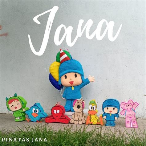 Pin de Nazarena Suarez en janita 3 años en 2024 Piñata de pocoyo