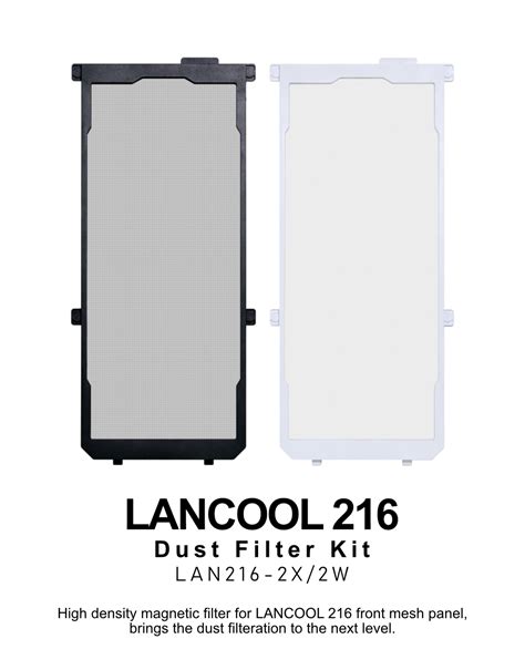 Lian Li Lan W White Front Dust Filter Lan W Newegg