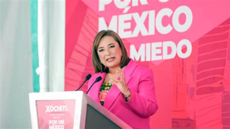 Presenta Xóchitl Gálvez decálogo en favor de las mujeres promete cero