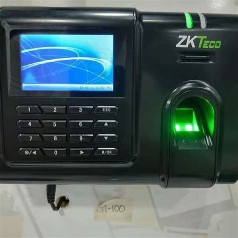 Promo Mesin Absensi Fingerprint Zkteco M Diskon Di Seller Eudora