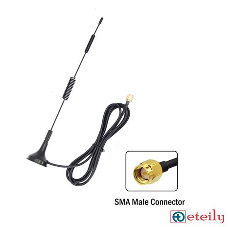 Mhz Dbi Magnetic Antenna With Rg Cable L Mtr Sma M St