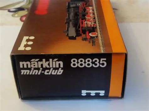 MÄRKLIN MINI CLUB SPUR z Dampflokomotive mit Kondenstender 88835 MHI