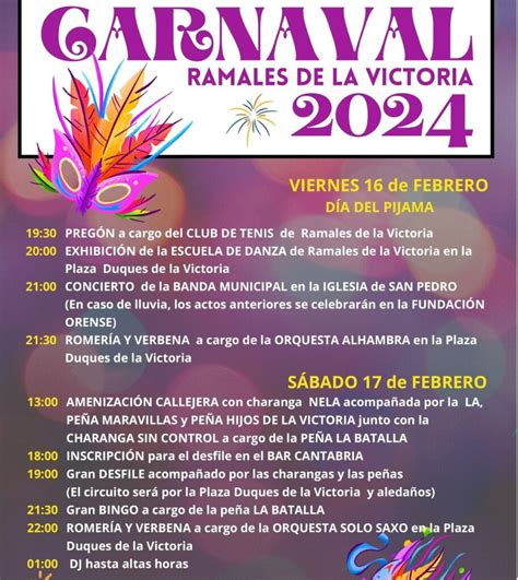 Carnavales Ramales de la Victoria 2024 Miplanhoy qué hacer hoy en