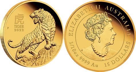 Australien Dollar Perth Mint Lunar Iii Jahr Des Tiger Oz