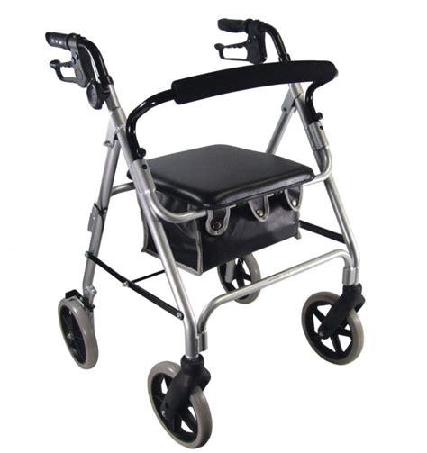 Lightweight Aluminium 4 Wheel Rollatorwalker Ability Superstore