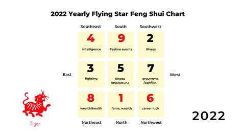 2022 Year Of The Tiger Flying Star Feng Shui Overview — Picture Healer