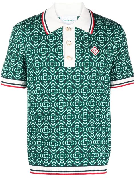 Popular Designer Logo Casablanca Men Polos Editorialist