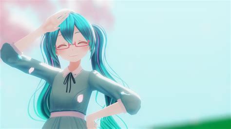 Mmd さよならスーヴェニア Sayonara Souvenir カルも式初音ミク Youtube