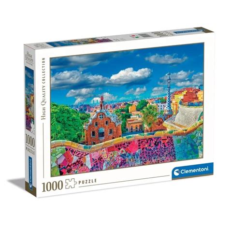 Clementoni Park Guell Barcelona 1000 Piece Jigsaw Puzzle