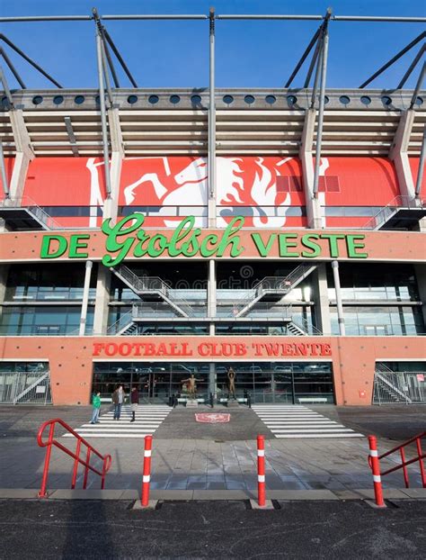 Grolsch Veste Stadium Of Fc Twente In Enschede Editorial Photography