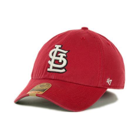 47 Brand Red St Louis Cardinals Franchise Cap For Men Lyst