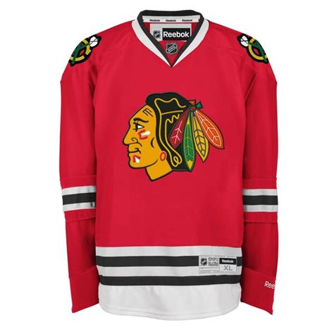 Reebok Chicago Blackhawks Mens Premier Home Jersey Red