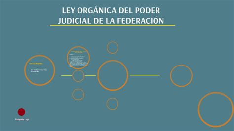 Ley OrgÁnica Del Poder Judicial De La FederaciÓn By Karla Roldan