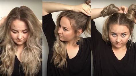 Space Buns Hair Tutorial Jolanda Abel