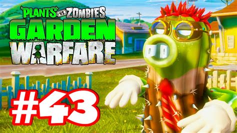 Plants Vs Zombies Garden Warfare Ps4 Osa 43 Voima Kaktus YouTube