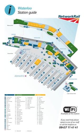 Waterloo station map | PDF