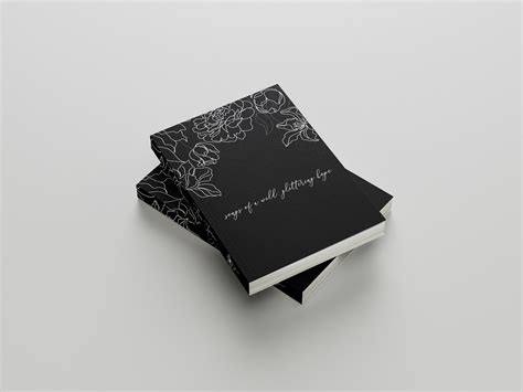 Book Cover Design custom. Minimalist line art cover on Behance