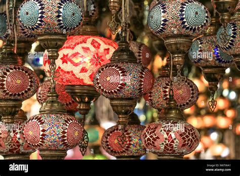 Turkish lamps bazaar hi-res stock photography and images - Alamy