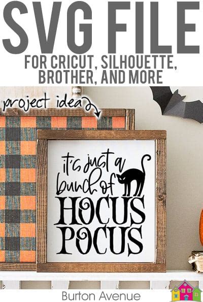 Its Just A Bunch Of Hocus Pocus Sign Burton Avenue