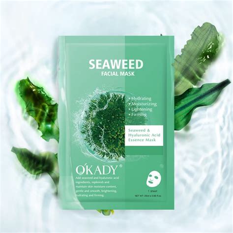 Seaweed Facial Mask With Hyaluronic Acid Essence