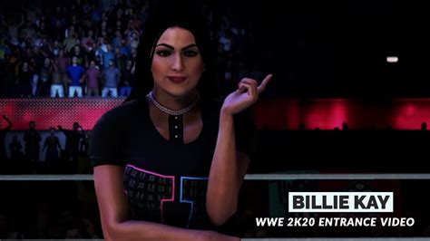 Billie Kay Wwe 2k20 Entrance Video Youtube