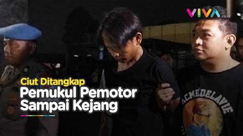 Tampang Ketakutan Penganiaya Pemotor Hingga Kejang Kejang YouTube