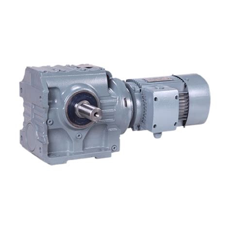 S Series Solid Shaft Helical Worm Gearbox Shengjie Reducer