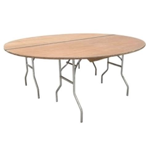 7ft Round Banqueting Table Wooden Thorns Group