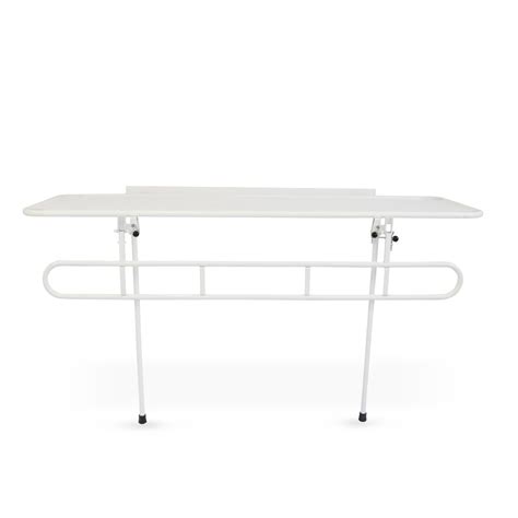 fixed height wall mounted stretcher carespaces  wealden rehab