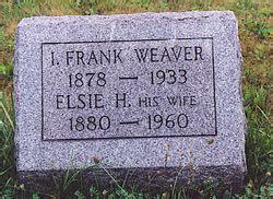 Isaac Franklin Frank Weaver 1878 1933 Find a Grave äreminne