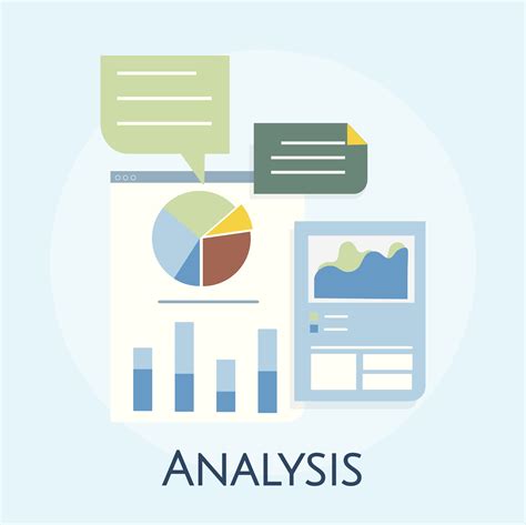 Illustration of business graph analysis - Download Free Vectors, Clipart Graphics & Vector Art