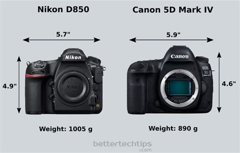 Nikon D850 vs Canon 5D Mark IV: Which is the Better? – Better Tech Tips