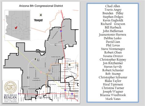 Arizonas 8th Congressional District Map