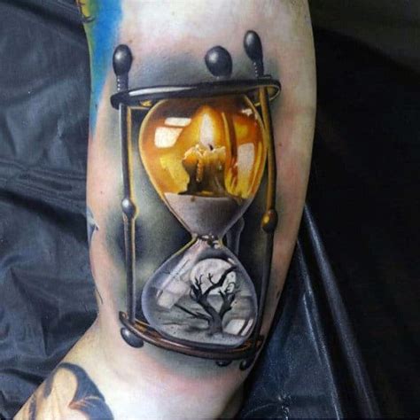 59 Hourglass Tattoo Ideas [2021 Inspiration Guide]