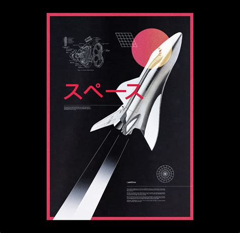 Retro–Futurism Poster Collection on Behance