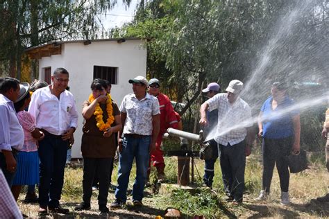 La gobernación entregó pozos de agua rehabilitados y tras su