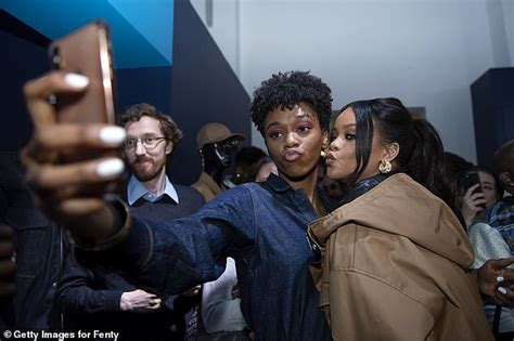 Rihanna Shows Off Her Fashion Credentials In Khaki Miniskirt At Fenty Clothing Launch In Paris