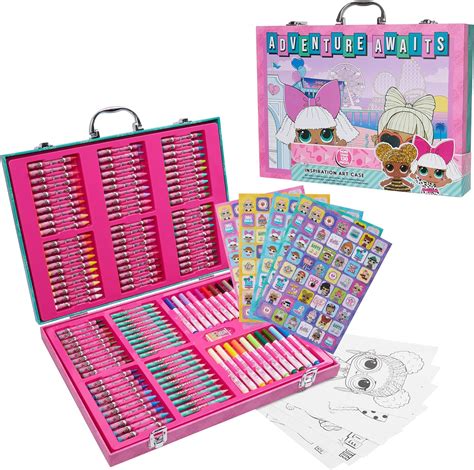 L O L Surprise Valigetta Colori Bambina Kit Disegno Con Pennarelli