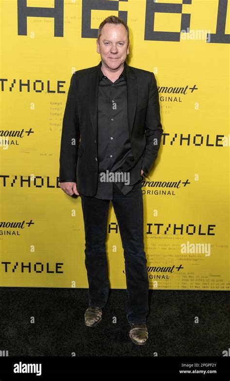 New York Usa Rd Mar Kiefer Sutherland Attends Paramount