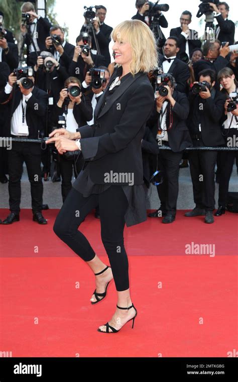 Actress And Jury Member Uma Thurman Poses For Photographers Upon