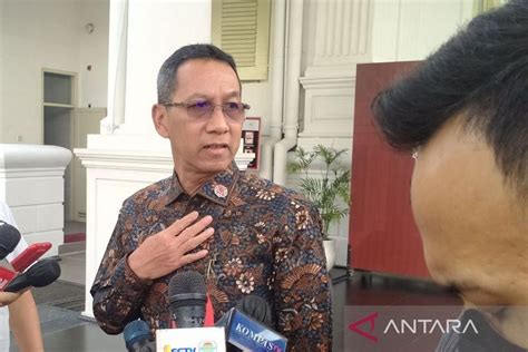 Jadi Pj Gubernur Dki Jakarta Heru Budi Hartono Dapat Tugas Penting