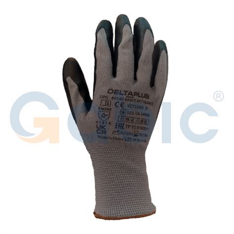 Guante De Nitrilo Ve Delta Plus Al Mejor Precio Gabic Safety