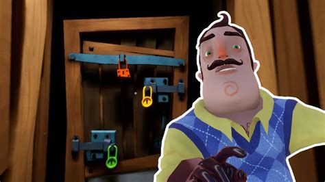 Hello Neighbor How To Beat The Act 1 Basement Act 1 2 3 Full Gameplay Youtube