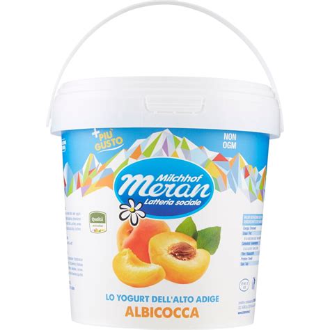 Yogurt Intero All Albicocca LATTERIA MERANO 1000 G Coop Shop