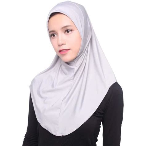 Hijab Casquette Femmes Chapeau Musulman Couverture Intérieur Foulard